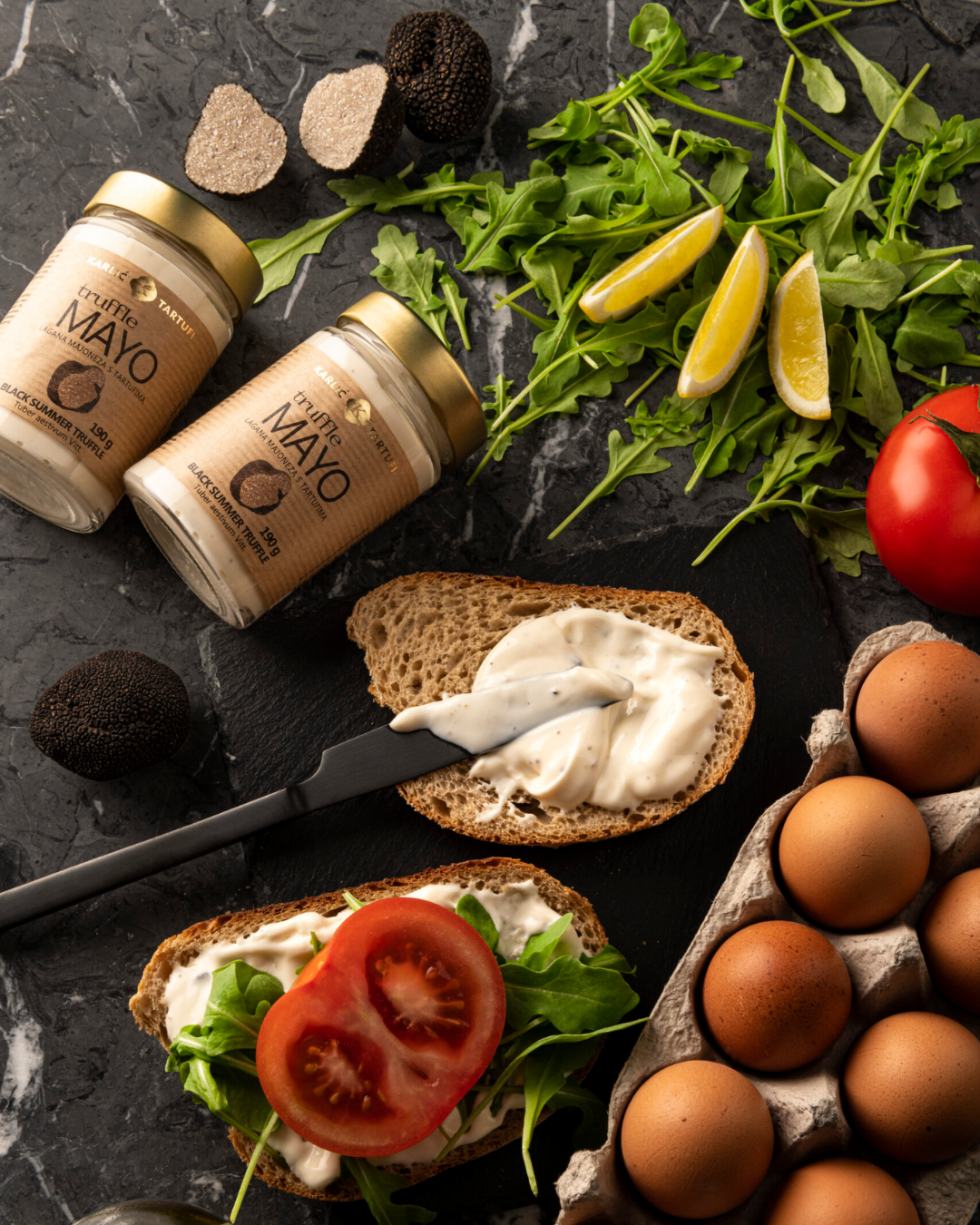Mayonnaise mit schwarzem Trüffel (190g)